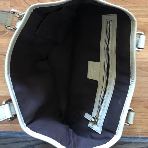 Gucci Cream GG Jolicoeur Medium Tote Bag - Picture 7 of 8